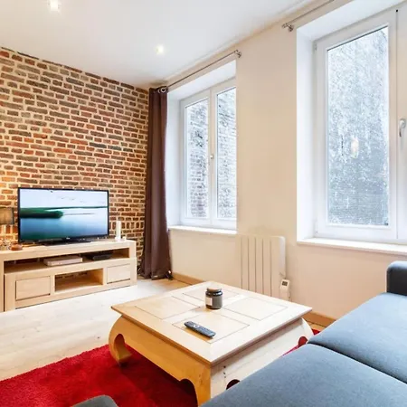Vieux - Luminous With Character ! 2pers Appartement Lille